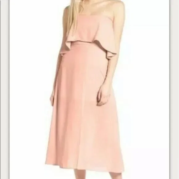 fran midi dress Fran By The Seaside Floral Midi Dress